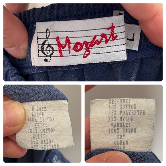 Vintage Mozart Mixed Media Art to Wear Tank Top & Maxi Skirt Set Size Large - Picture 15 of 15